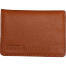 Zays Premium Eco-Friendly Leather Magnetic Card Holder Mini Wallet (ZCW110-Brown) image