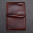 Zays Premium Eco-Friendly Leather Magnetic Card Holder Mini Wallet (ZCW112-Chocolate) image