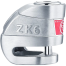 ZOVII ZK6 Disc Lock Anti-Theft Stainless Steel Lock With 6mm Lock Pin For Motorcycle And Scooter image