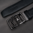 Zays Genuine Leather Belt for Men – Premium Full-Grain Cowhide, Handmade, Formal And Casual Use (BC116-BS105-Black) image