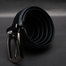 Zays Genuine Leather Belt for Men – Premium Full-Grain Cowhide, Handmade, Formal And Casual Use (BC118-BS103-Black) image