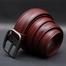 Zays Men's Genuine Leather Belt Premium Full Grain Cowhide Formal and Casual image