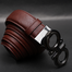 Zays Genuine Leather Belt for Men – Premium Full-Grain Cowhide, Handmade, Formal And Casual Use (BC115-BS107-Antique Brown-I) image