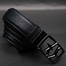 Zays Genuine Leather Belt for Men – Premium Full-Grain Cowhide, Handmade, Formal And Casual Use (BC116-BS105-Black) image