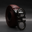 Zays Genuine Leather Belt for Men – Premium Full-Grain Cowhide, Handmade, Formal And Casual Use (BC115-BS107-Antique Brown-I) image