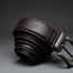 Zays Handcrafted Genuine Leather Belt For Men Premium Quality Adjustable Stylish And Durable Chocolate image