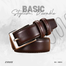 Zays Genuine Leather Belt for Men Premium Durable Adjustable ZMB104 image
