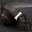Zays Handcrafted Genuine Leather Belt for Men – Premium Quality, Adjustable, Stylish and Durable (ZMB158-Chocolate) image