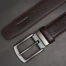Zays Handcrafted Genuine Leather Belt for Men – Premium Quality, Adjustable, Stylish and Durable (ZMB163-Chocolate) image