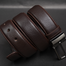 Zays Handcrafted Genuine Leather Belt for Men – Premium Quality, Adjustable, Stylish and Durable (ZMB159-Chocolate) image