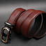 Zays Handcrafted Imported Full-Grain Cowhide Leather Auto Gear Belt for Men (BC121-BS112-Antique Brown) image