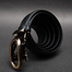 Zays Handcrafted Imported Full-Grain Cowhide Leather Auto Gear Belt for Men (BC121-BS110-Black) image