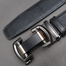 Zays Handcrafted Imported Full-Grain Cowhide Leather Auto Gear Belt for Men (BC130-BS110-Black) image