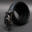 Zays Handcrafted Imported Full-Grain Cowhide Leather Auto Gear Belt for Men (BC122-BS110-Black) image