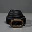 Zays Handcrafted Imported Full-Grain Cowhide Leather Auto Gear Belt for Men (BC121-BS110-Black) image