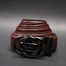 Zays Handcrafted Imported Full-Grain Cowhide Leather Auto Gear Belt for Men (BC122-BS112-Antique Brownac) image