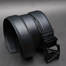 Zays Handcrafted Imported Full-Grain Cowhide Leather Auto Gear Belt for Men (BC120-BS110-Black) image
