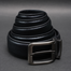 Zays Handcrafted Leather Belt for Men – Full-Grain Cowhide, Adjustable Fit, Stylish (ZMB152-Black) image