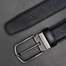 Zays Handcrafted Leather Belt for Men – Full-Grain Cowhide, Adjustable Fit, Stylish (ZMB151-Black) image
