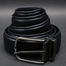 Zays Handcrafted Leather Belt for Men – Full-Grain Cowhide, Adjustable Fit, Stylish (ZMB151-Black) image