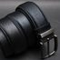 Zays Handcrafted Leather Belt for Men – Full-Grain Cowhide, Adjustable Fit, Stylish (ZMB151-Black) image