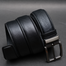 Zays Handcrafted Leather Belt for Men – Full-Grain Cowhide, Adjustable Fit, Stylish (ZMB152-Black) image