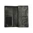 Zays Handcrafted Premium Eco-Friendly Leather Long Wallet for Max 2 Mobile (ZLW107-Black) image