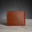 Zays Handcrafted Premium Leather Bifold Short Wallet image