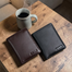 Zays Handcrafted Premium Leather Bifold Short Wallet image