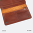 Zays Handcrafted Full-Grain Leather Long Wallet – Elegant, Durable, and Functional for Everyday Use (ZLW106-Brown) image