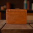 Zays Premium Leather Super Slim Card Holder, Handcrafted Durable Stylish Compact for Men And Women (ZCW101-Brown) image