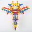 Zephyr Plastic Mechanix - Plane 3 Block Building Set For Kids image