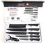 Zepter 6 Piece Knife Set Finished In Wrinkle Black image