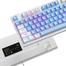 Zifriend 98 Keys Mechanical Keyboard Blue Switches Hot Swappable Blue White image