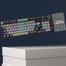 Zifriend 98 Keys Mechanical Keyboard Blue Switches Hot Swappable Black Grey image