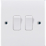 VGTEC 2 Gang 1 way switch (Classic-V series) image