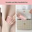 3000mAh Portable Mini Fan, Handheld Foldable Fan with Power Bank USB Rechargeable image
