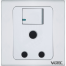  3 Pin round socket with switch (Exclusive series) image