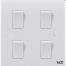 VGTEC 4 Gang 1 Way Switch (Classic Series) image