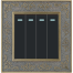  4 Gang 1 way switch (Decent series) image