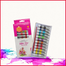 Combo Set of 6pcs Brush, Square Palette, 6ml Water Color Paints 12 Pcs image
