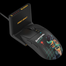  A4tech R72 Ultra Duo Alpha 20k Sensor 20000 Cpi Wavelink Full Speed Dual Mode Wireless Plus Usb Type C Light Weight 70g Gaming Mouse Including Dock Renegade Midnight image