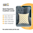  Agrey Hometex Premium Cotton Cushion Cover Gold Sparkle image