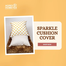  Agrey Hometex Premium Cotton Cushion Cover Gold Sparkle image