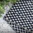 Baah Chequered Jute Rug 4'x2' image