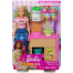 Barbie Noodle Bar Playset Doll Kitchen Cooking Set image