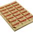  Brown kraft paper Self Adhesive Sticker- (A4 size - 50 Pcs) image