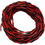  Cable 23/076 With Bobbin 10 Yards Red And Black image