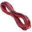  Cable 23/076 With Bobbin 10 Yards Red And Black image