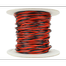  Cable 23/076 With Bobbin 10 Yards Red And Black image